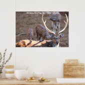 Weihnachtsgrüße Vater Hunter Gatherer Poster (Küche)