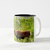 Weihnachtsgrüße Vater Hunter Gatherer Zweifarbige Tasse (VorderseiteRechts)