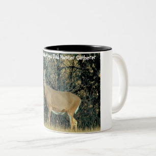 Weihnachtsgrüße Vater Hunter Gatherer Zweifarbige Tasse