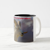 Weihnachtsgrüße Vater Hunter Gatherer Zweifarbige Tasse (VorderseiteRechts)