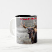 Weihnachtsgrüße Vater Hunter Gatherer Zweifarbige Tasse (Vorderseite Links)