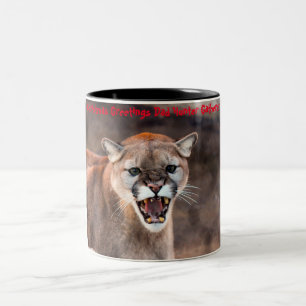 Weihnachtsgrüße Vater Hunter Gatherer Zweifarbige Tasse