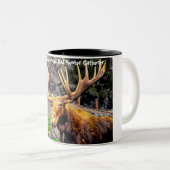 Weihnachtsgrüße Vater Hunter Gatherer Zweifarbige Tasse (VorderseiteRechts)