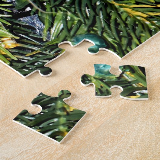 Weihnachtsgrüße vom Weihnachtsmann Puzzle (Seite)