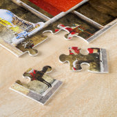 Weihnachtsgrüße vom Weihnachtsmann Puzzle (Seite)