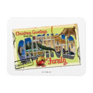 Weihnachtsgrüße von der Familie Griswold Magnet