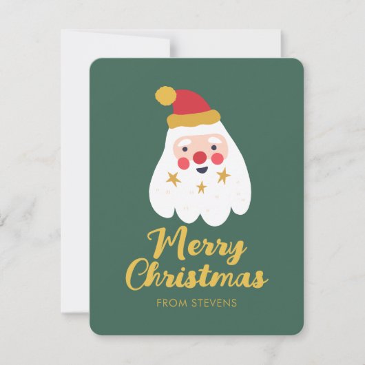 Weihnachtsgrüße von feiertagskarte (Vorderseite)