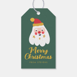 Weihnachtsgrüße von geschenkanhänger