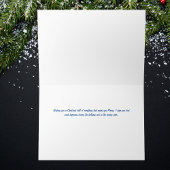 Weihnachtsgrüße von NANNY/GRAMMY Handbemalt Karte