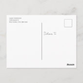 Weihnachtsgrüße von Nautical Ships Postkarte (Rückseite)