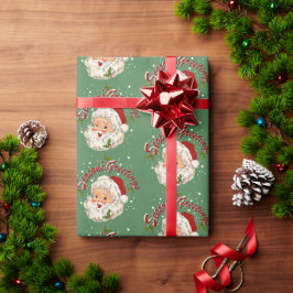 Weihnachtsgrüße von Santa Nr. 1 Geschenkpapier
