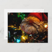 Weihnachtsgrüße Weihnachtsfeier Foto Postkarte (Vorne/Hinten)