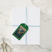 Weihnachtsgrüße Weihnachtsgeschenk-Tags Geschenkanhänger (Mit Garn)