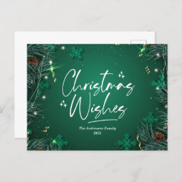 Weihnachtsgrüße, Weihnachtskarten 2023 Postkarte