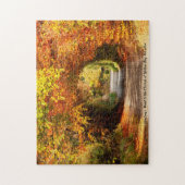 Weihnachtsgrüße Yellow Bog Kilcullen Puzzle (Vertikal)