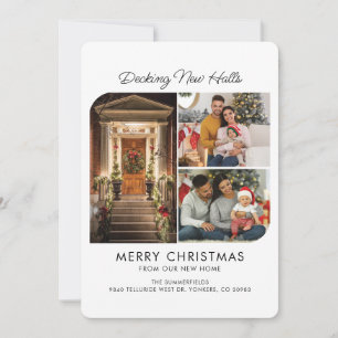 Weihnachtsgrüße zur neuen Adresse - Ankündigung de