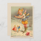 Weihnachtsgrüßen (Vorne/Hinten)