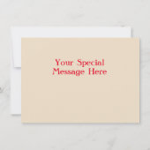 Weihnachtsgrüßen (Rückseite)