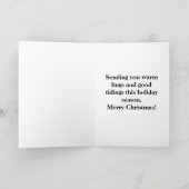 Weihnachtsgrüßen Karte (Innenseite)