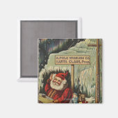 WeihnachtsgrüßeWeihnachten am Nordpol Magnet (Vorderseite/Rückseite)