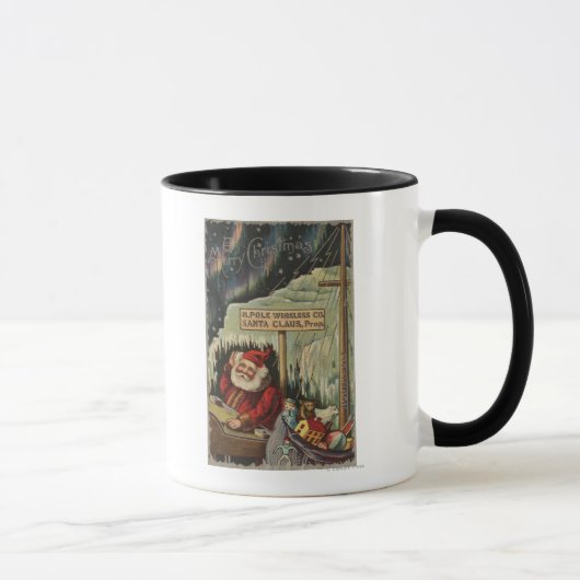 WeihnachtsgrüßeWeihnachten am Nordpol Tasse (Rechts)