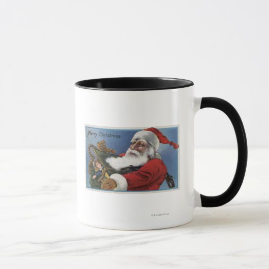 WeihnachtsgrüßeWeihnachten und Geschenke Tasse (Rechts)