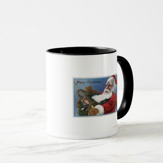 WeihnachtsgrüßeWeihnachten und Geschenke Tasse (VorderseiteRechts)