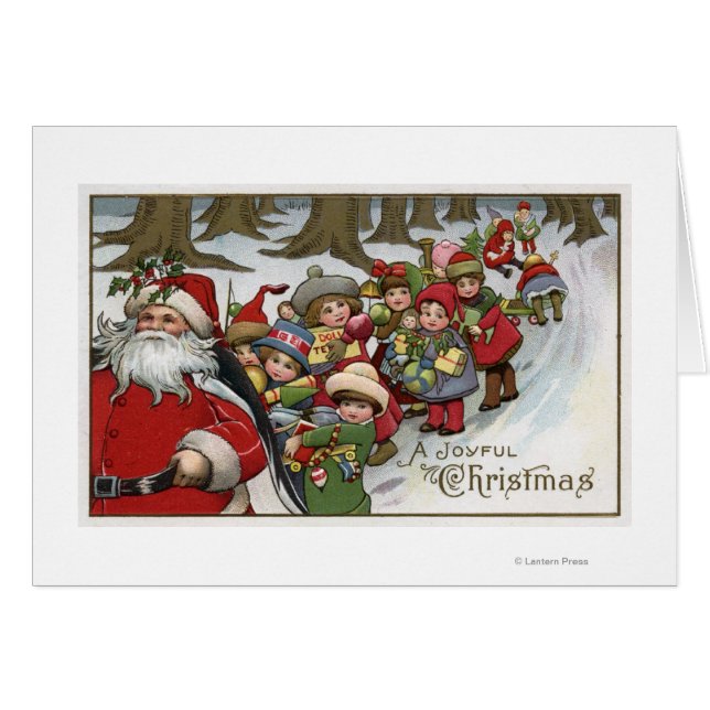 WeihnachtsgrüßeWeihnachten und Helfer (Vorderseite (Horizontal))