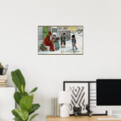 WeihnachtsgrüßeWeihnachtsfeier Poster (Heimbüro)