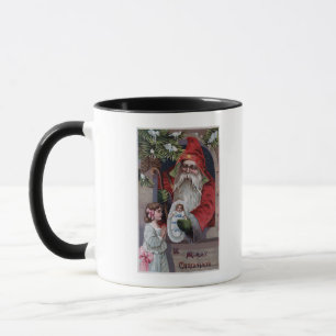 WeihnachtsgrüßeWeihnachtsgeburtPuppe Tasse