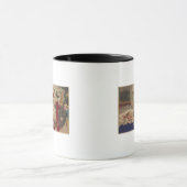 WeihnachtsgrüßeWeihnachtsgeschmack Tasse (Zentrum)