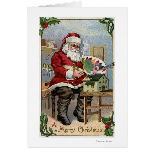 WeihnachtsgrüßeWeihnachtsmalerei (Vorne)