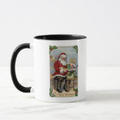 WeihnachtsgrüßeWeihnachtsmalerei Tasse (Links)