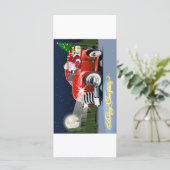 Weihnachtsgrußkarte (Stehend Vorderseite)