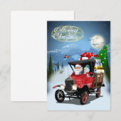 Weihnachtsgrußkarte (Vorne/Hinten)