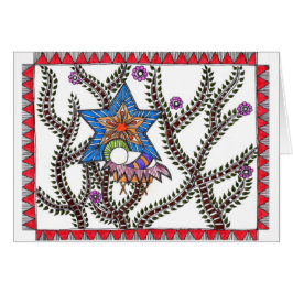 Weihnachtsgrußkarte Emmanuel ethnische