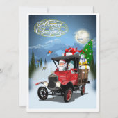 Weihnachtsgrußkarte Feiertagskarte (Vorderseite)