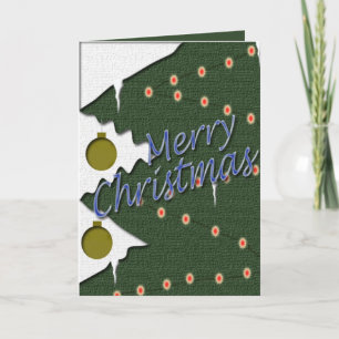 Weihnachtsgrüßkarte Feiertagskarte