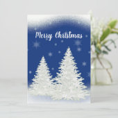 Weihnachtsgrüßkarte Feiertagskarte (Stehend Vorderseite)