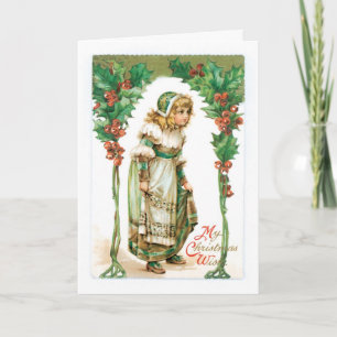 Weihnachtsgrüßkarte Feiertagskarte