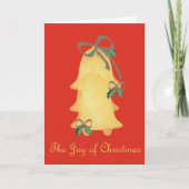 Weihnachtsgrüßkarte Feiertagskarte (Vorderseite)