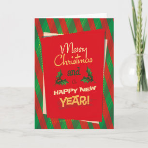 Weihnachtsgrußkarte Feiertagskarte