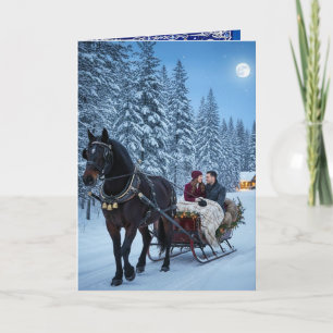 Weihnachtsgrußkarte Feiertagskarte