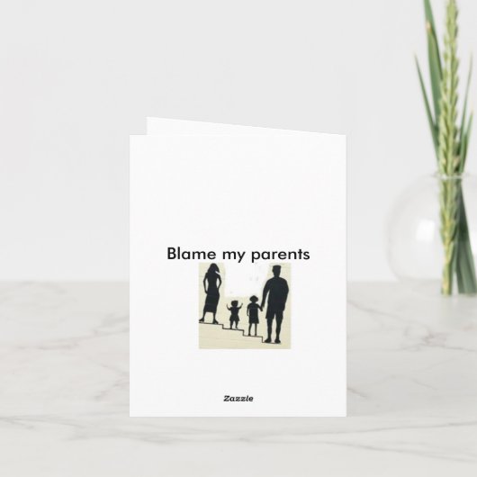 Weihnachtsgrußkarte Feiertagskarte (Rückseite)