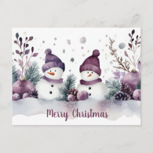 Weihnachtsgrußkarte Festlich Postkarte
