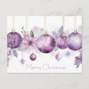 Weihnachtsgrußkarte Festlich Postkarte