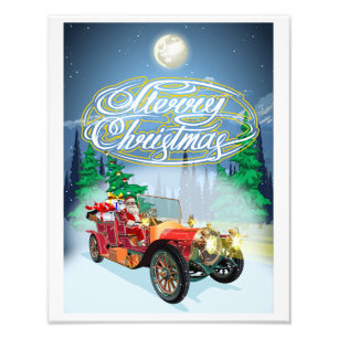 Weihnachtsgrußkarte Fotodruck