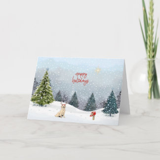 Weihnachtsgrußkarte für Haustiere Dankeskarte