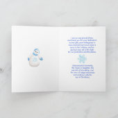 Weihnachtsgrußkarte für Truppen Feiertagskarte (Innenseite)