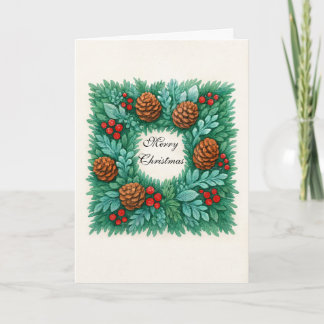 Weihnachtsgrußkarte Karte